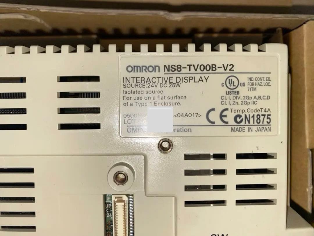 オムロン タッチパネル NS8-TV00B-V2 - メルカリ