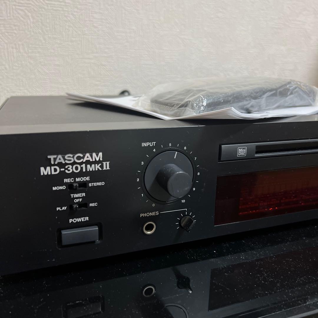 簡易メンテ済み」TASCAM MD-301MKII MDデッキ - メルカリ