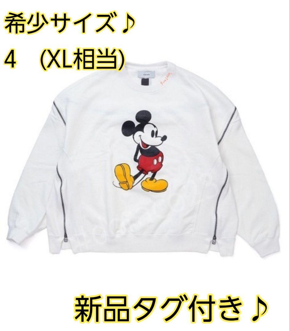 FACETASM MICKEY ZIPPER CREWNECK ミッキー FACETASM がミッキーマウスの誕生日に Disney Capsule Collection 第2