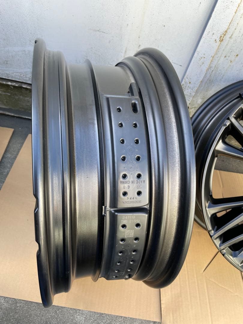 yossy様 専用 オデッセイ 18インチ ブラックスポークホイール 4個