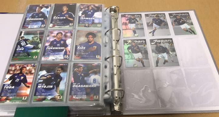 02カルビーJリーグカード日本代表234枚セミコンプセット（コンプまで2