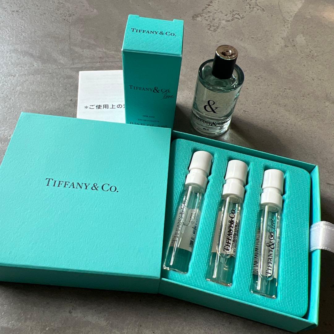 Tiffany 香水４点セット NY発＜ティファニー＞フレグランスから、母の日のギフトにも最適な2