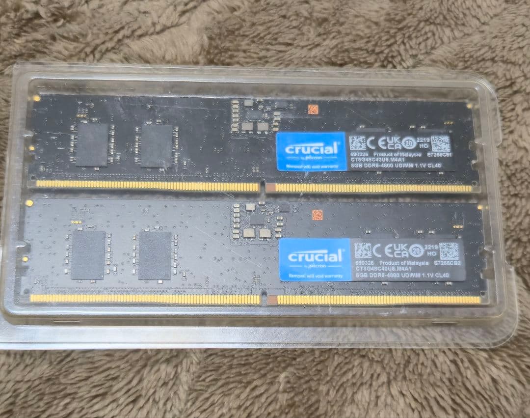 Crucial DDR5 16GB(2x8GB)メモリCT2K8G48C40U5 Amazon.co.jp: OWC 16GB (2x8GB) Crucial CT2K8G48C40U5 - DDR5 4800
