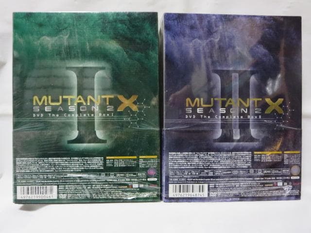 セル版/美品/6点】ミュータントX:シーズン1~3:コンプリートDVD-BOX