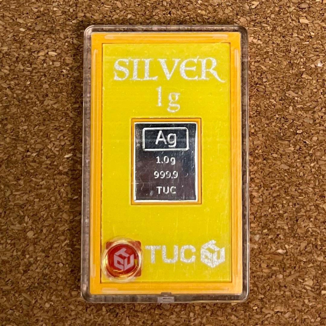 TUC】［SILVER 1g］999.9 純銀 - メルカリ
