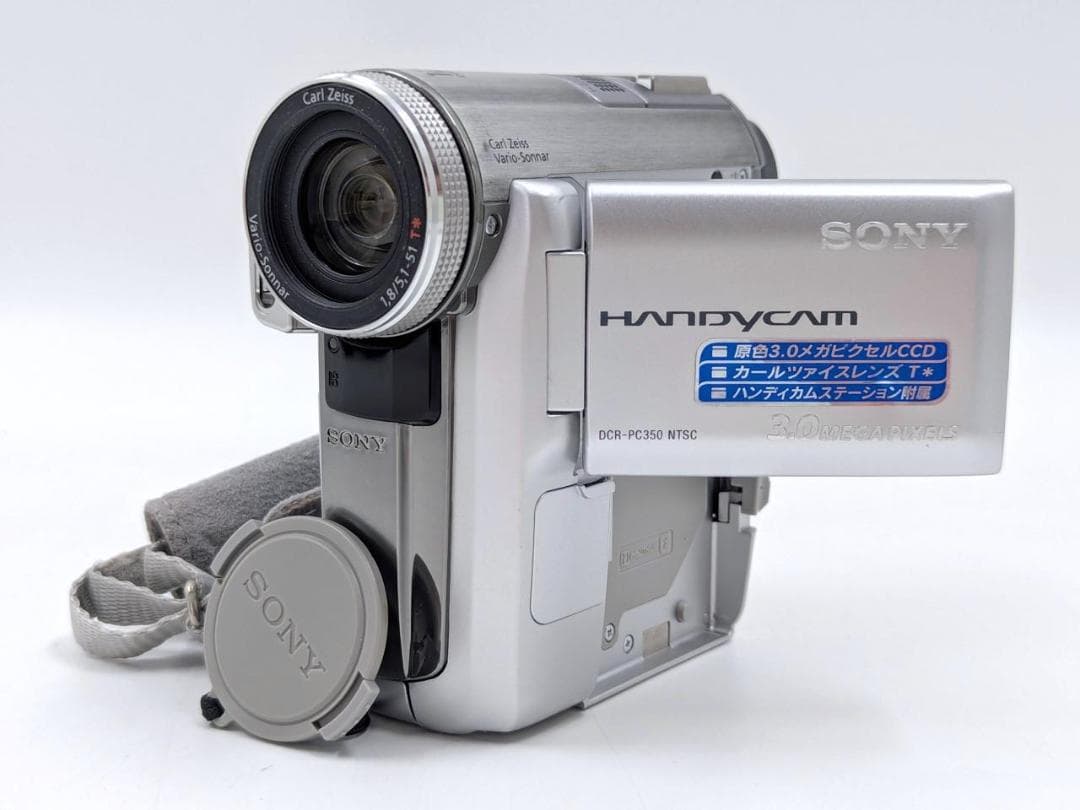 miniDVのダビングに！ SONY ビデオカメラ DCR-PC350の通販｜www