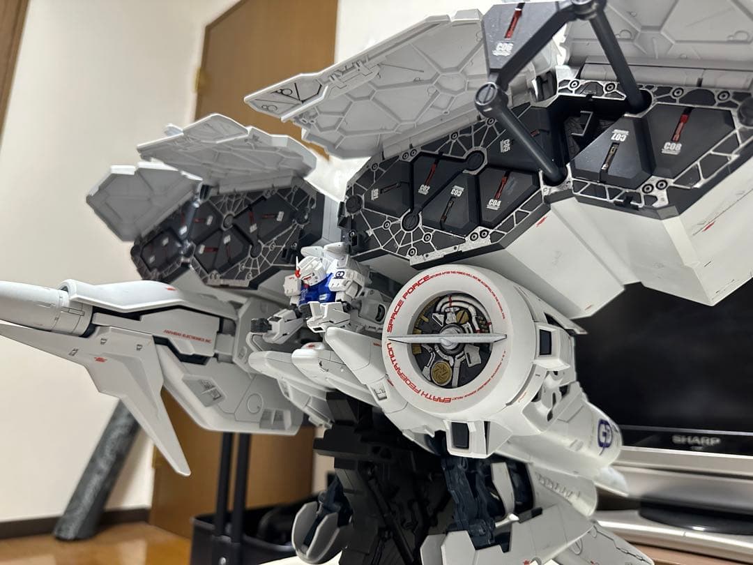 組立済、ジャンク品】HG 1/144 ガンダムGP03 デンドロビウム