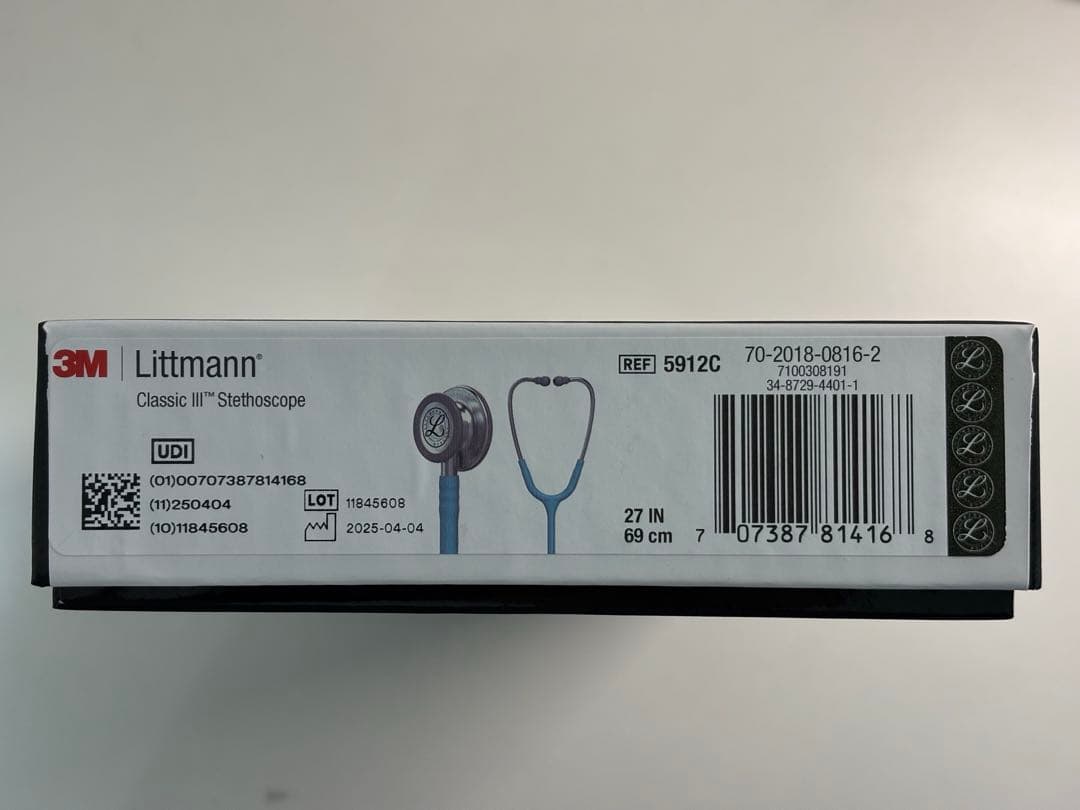 新品 Littmann Classic III 聴診器 27インチ 水色 - メルカリ