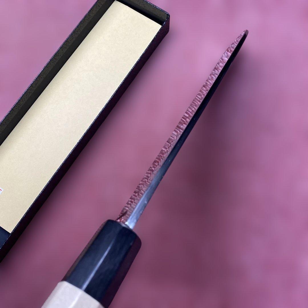 青二鋼 鎌型薄刃包丁 225㎜ 7.5寸の通販はau PAY マーケット - 輸入