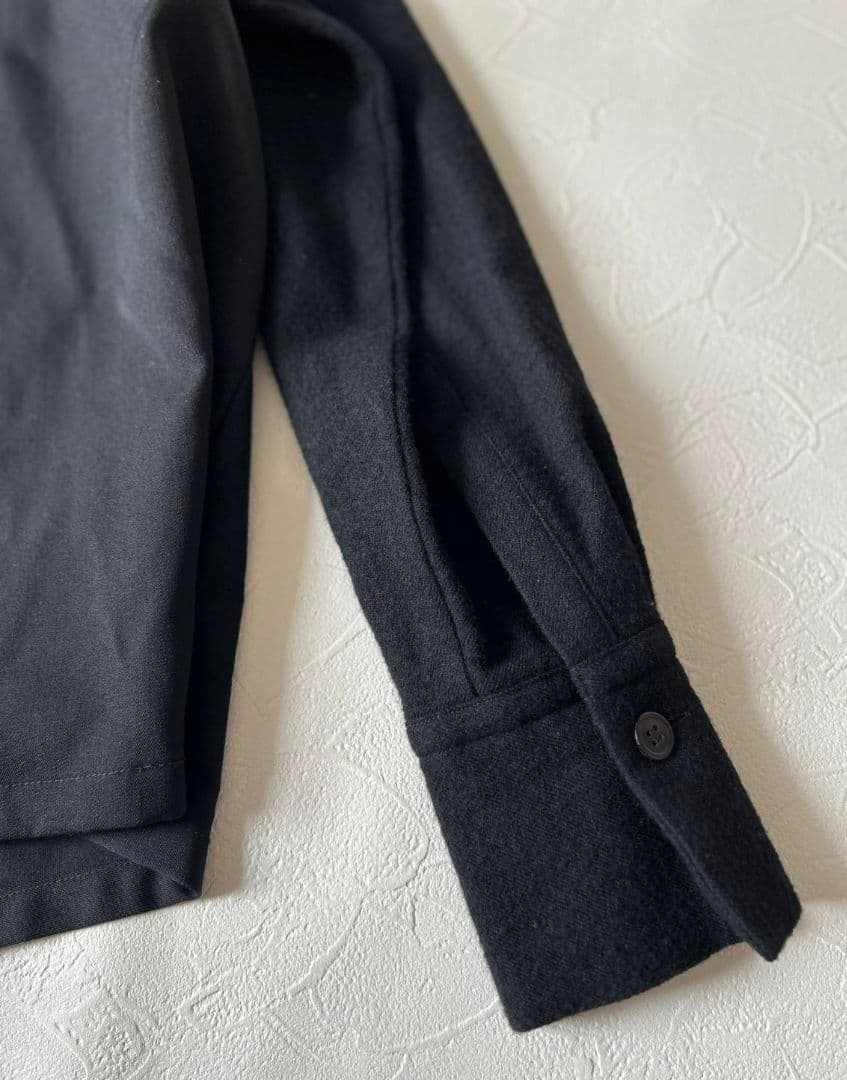 REGULATION Yohji Yamamoto フード付 シャツジャケット - メルカリ