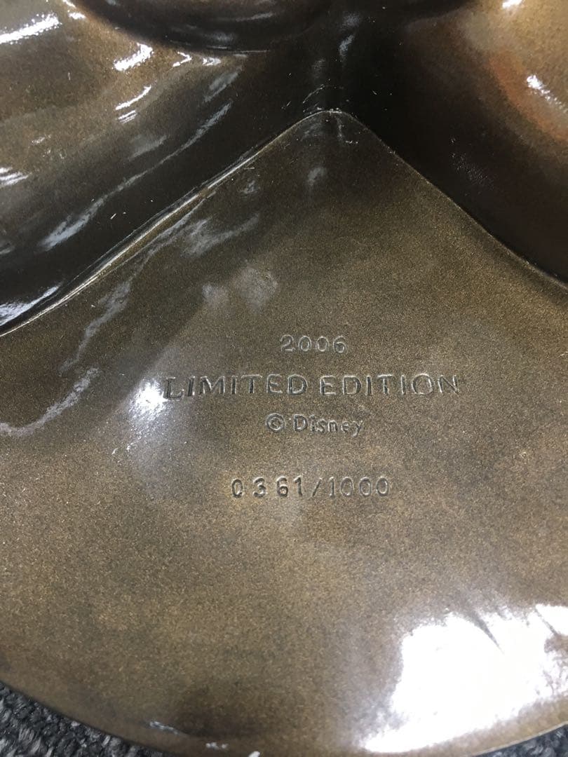 未使用 ミッキー マウス ブロンズ像 リミテッドエディション 2006