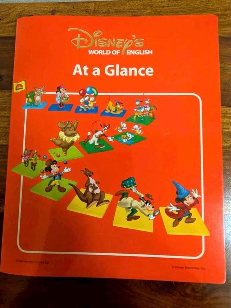 DWE ディズニー英語システム ワールドファミリークラブバインダー DVD