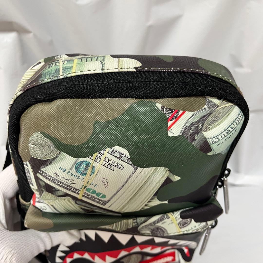 spray ground スプレイグラウンド ショルダーバッグ カモフラージュ柄