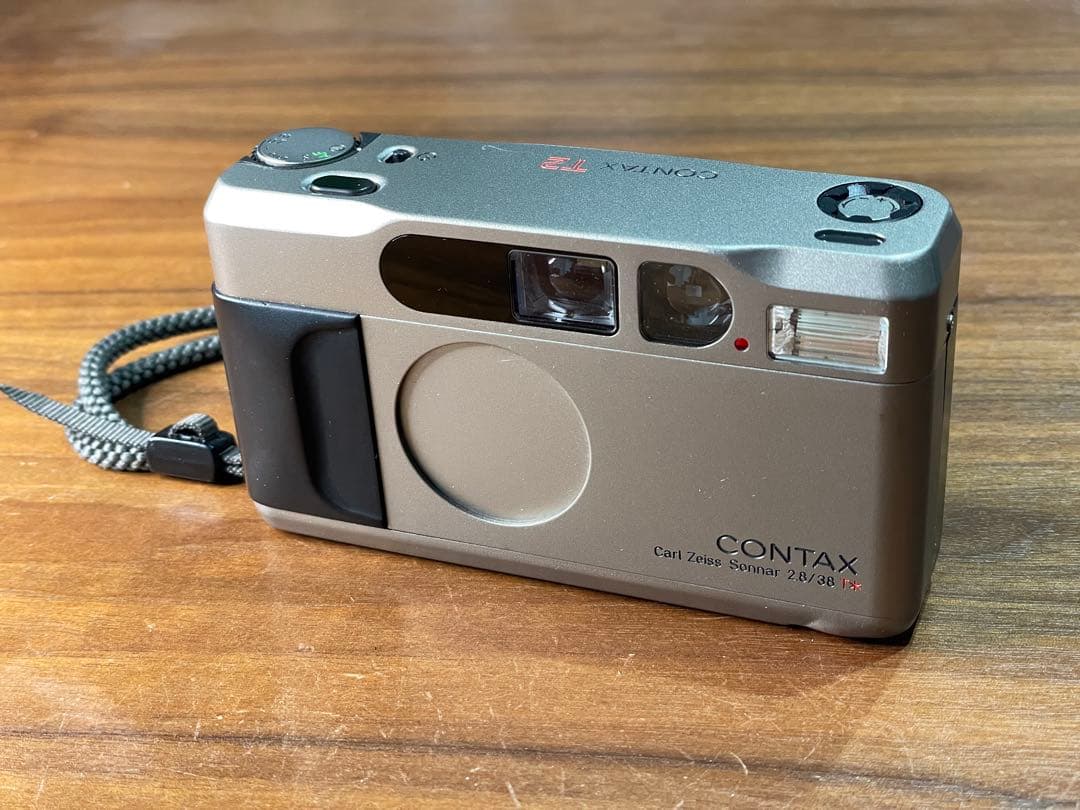完動品】CONTAX T2 チタンシルバー 動作確認済完動品 Contax T2 動作