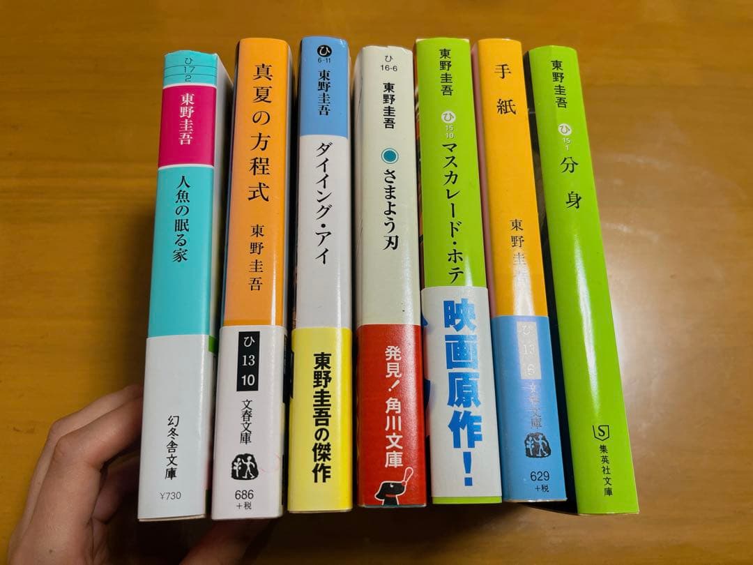 東野圭吾作品集（映画化作品含む）6点セット - メルカリ