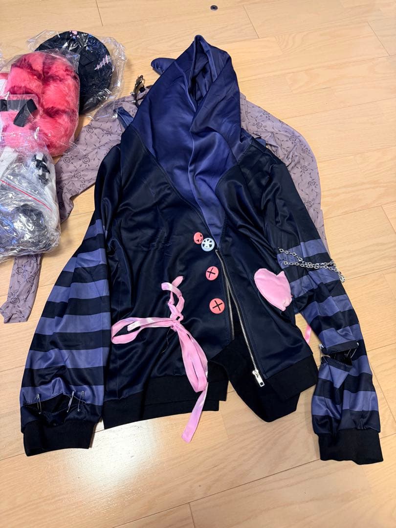 ホロライブ コスプレ ウイッグ付 ラオラパンテーラ ゴシック