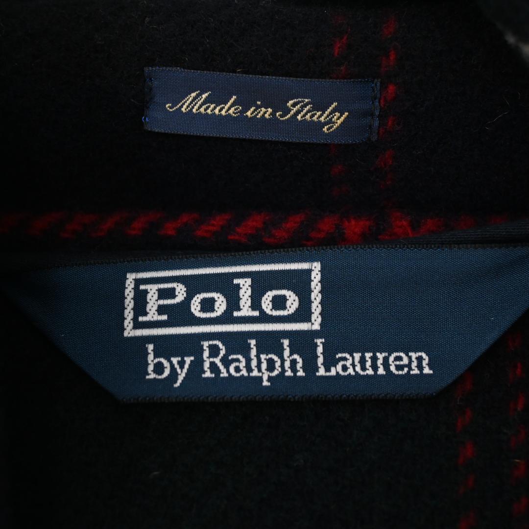 48864☆冬 ポロラルフローレン ダッフルコート ダークネイビー - メルカリ