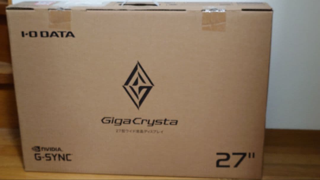 新品未使用 KH-GDQ271JA 27インチゲーミングモニター IODATA IO DATA アイ・オー・データ GigaCrysta KH-GDQ271JA 27インチ