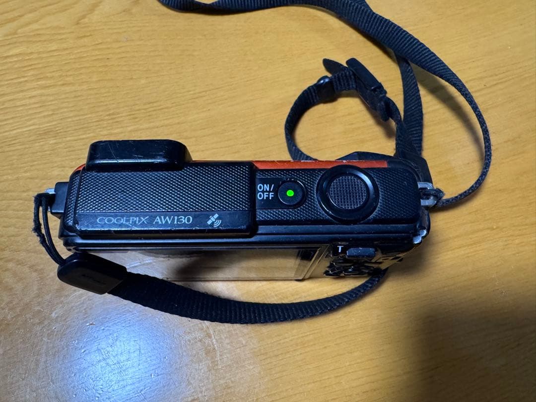 Nikon COOLPIX AW130 コンデジ オレンジ 動作確認済 - メルカリ