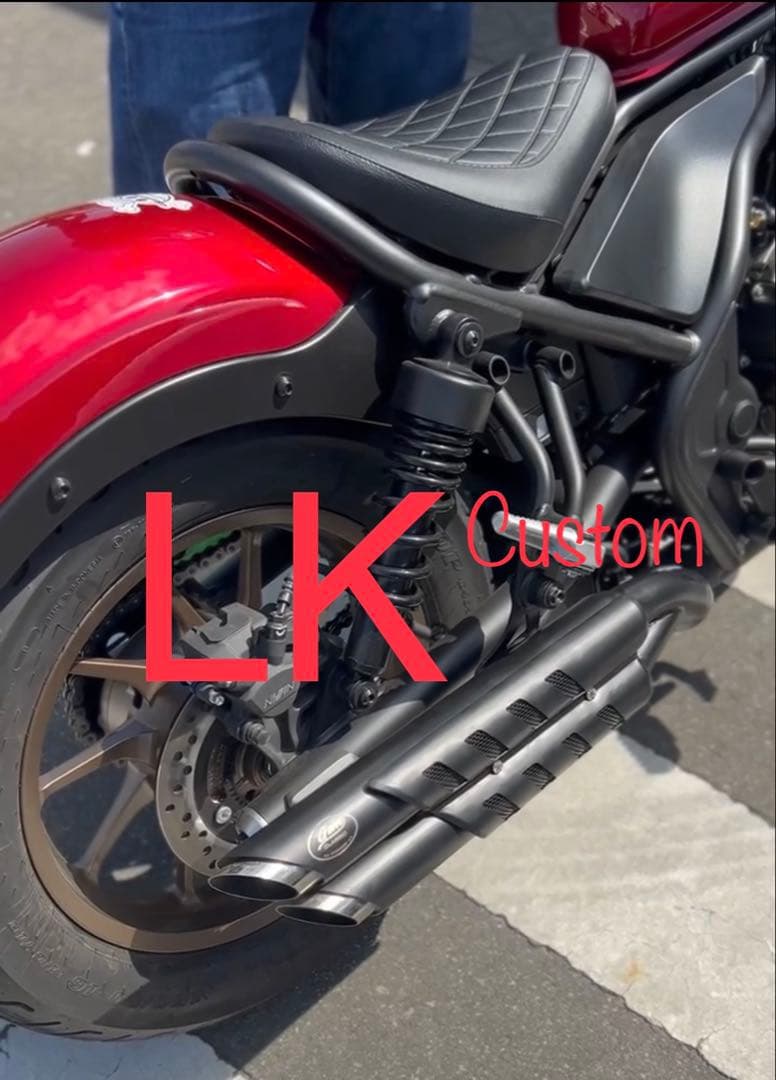 セール レブル250 2023年マフラーgemspeed製V3音調整済み - メルカリ