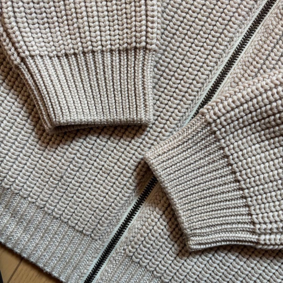 上杉柊平着用 BATONER ドライバーズニット 2 アイボリー - メルカリ