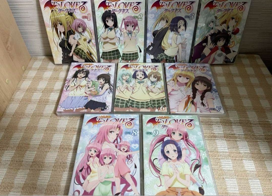To LOVEる-とらぶる- ダークネス OVA 全9巻セット DVD