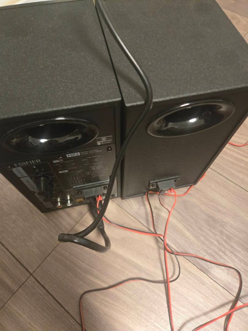 EDIFIER MR3 再生品 スピーカー ブラック - メルカリ