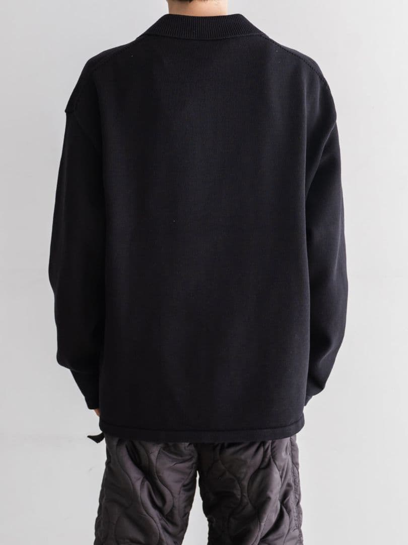 PEACEMAKER OAMC Knit Polo Sサイズ 黒 25AW - メルカリ