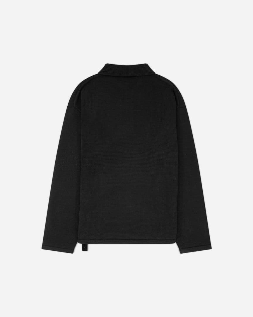 PEACEMAKER OAMC Knit Polo Sサイズ 黒 25AW - メルカリ