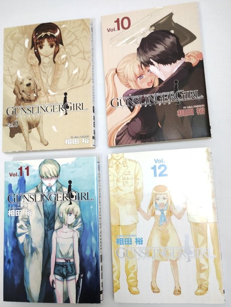 GUNSLINGER GIRL ガンスリンガーガール 1～15巻 漫画全巻セット - メルカリ