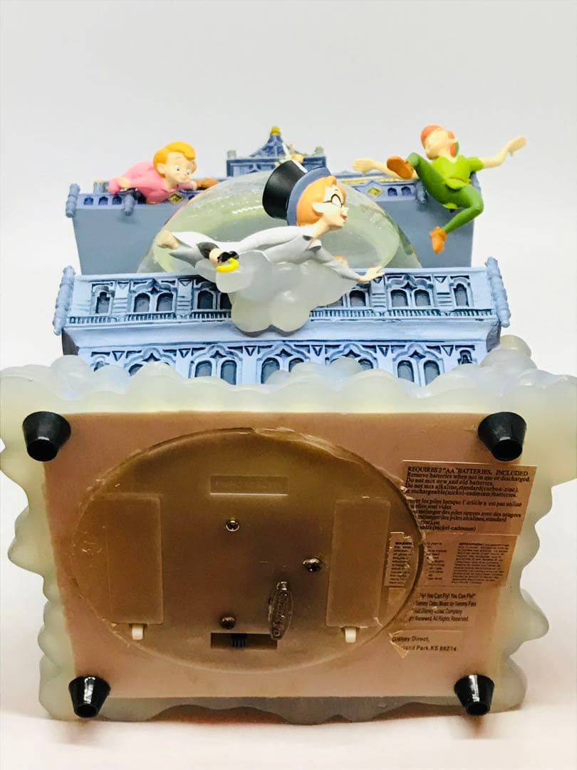超激レア】ピーターパン ビッグベン クロックタワーLEDスノードーム