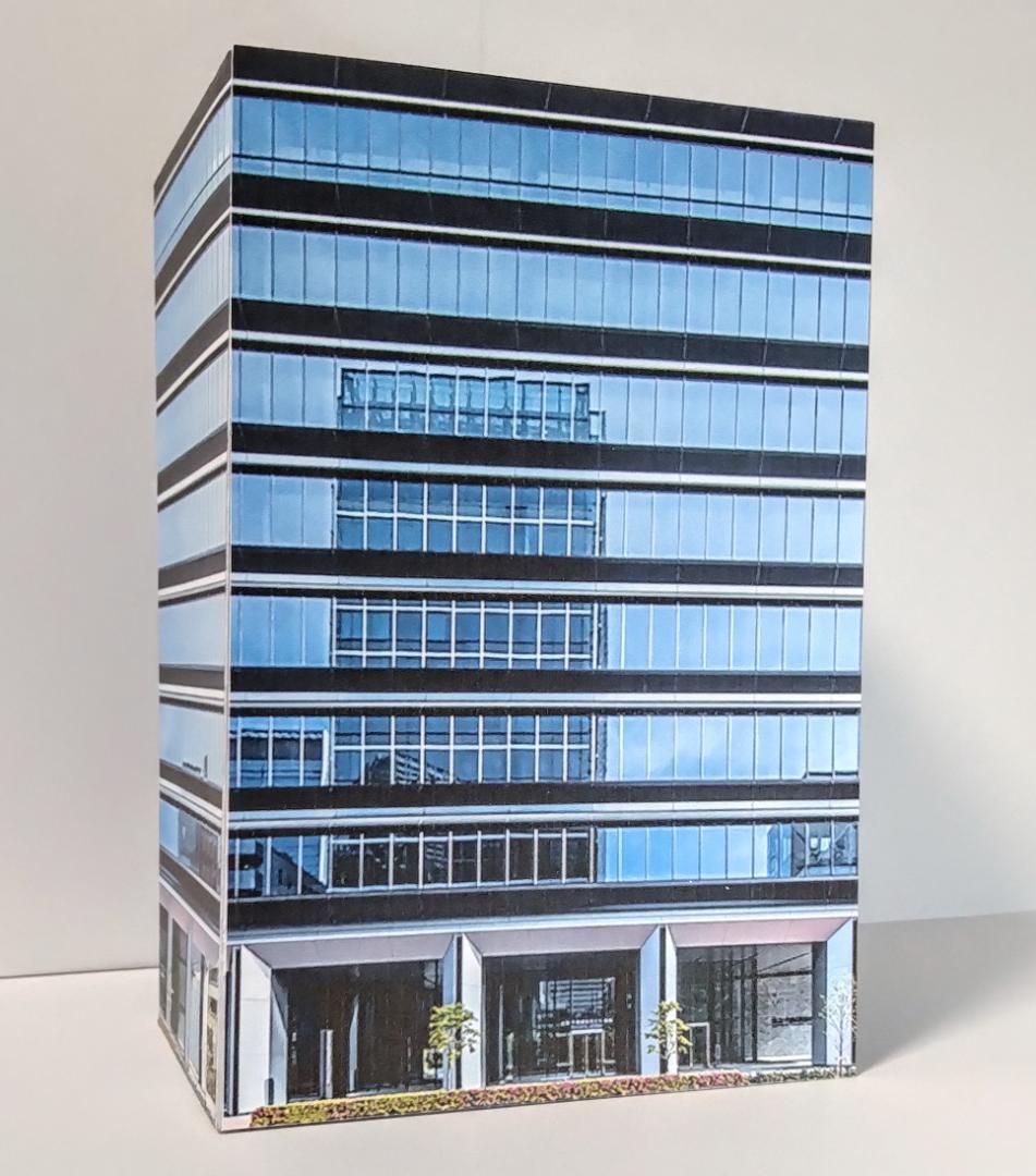 Nゲージ用ビル7個セット」ペーパークラフト Part ① - メルカリ