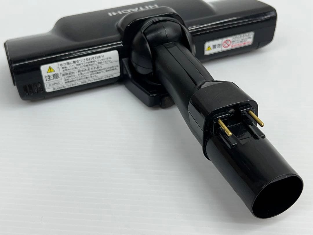 希少 動作保証 D-AP53 日立 掃除機 ヘッド 回転ブラシ パワーブラシ 黒