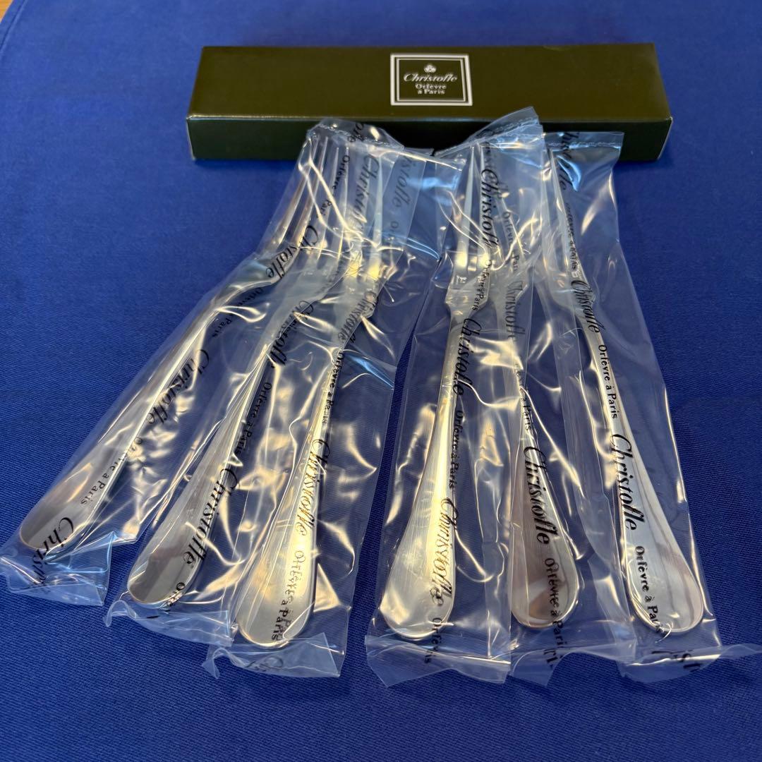 エスカルゴフォーク christofle クリストフル 1箱　6本 新品 未開封 christofle クリストフル ナイフ・フォークセット L | LAPIN ART ONLINE