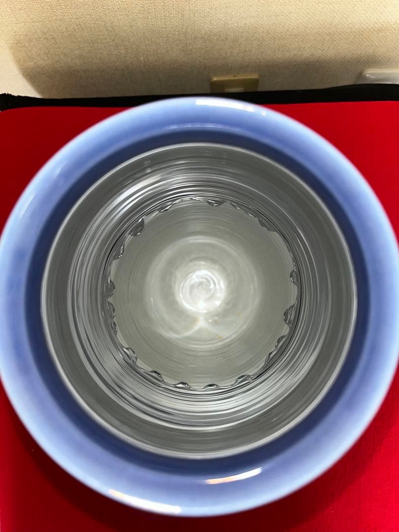 大型 希少筋入】人間国宝 三代 徳田八十吉（正彦銘） 耀彩 花器 T205