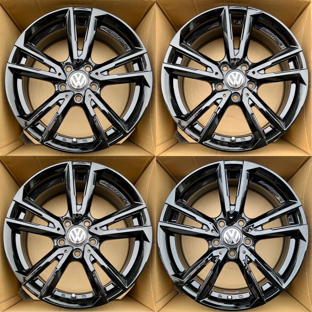即決◇美品◇VW フォルクスワーゲン ゴルフ7 ホイール17インチ4本