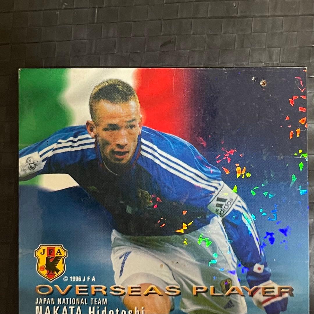 激レア】キラ 日本代表 中田英寿 Jリーグチップス プロモ カード