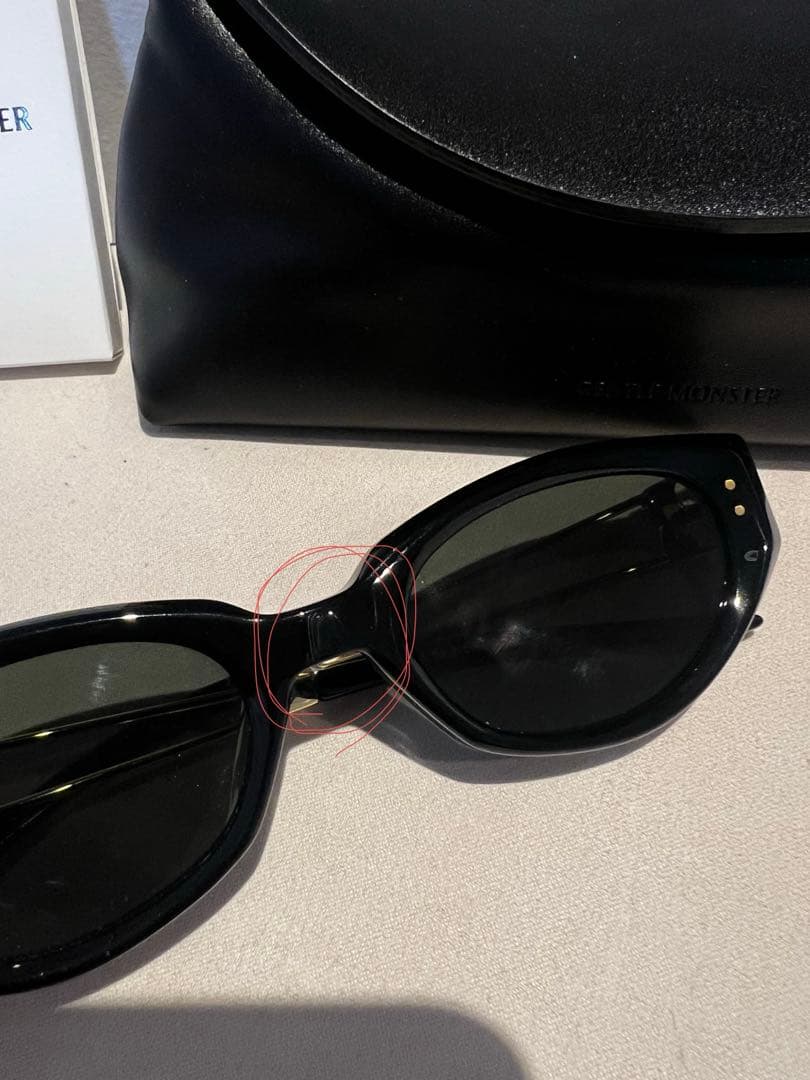 保証書付】ジェントルモンスター サングラス Kunst 01GD - メルカリ