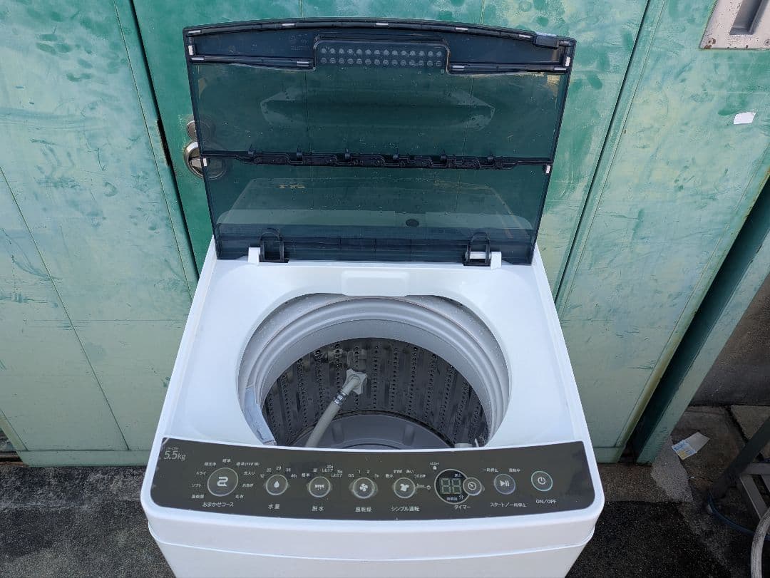 ［491］ 名古屋限定送料無料！ 洗濯機 ハイアール 2018年製 5.5kg