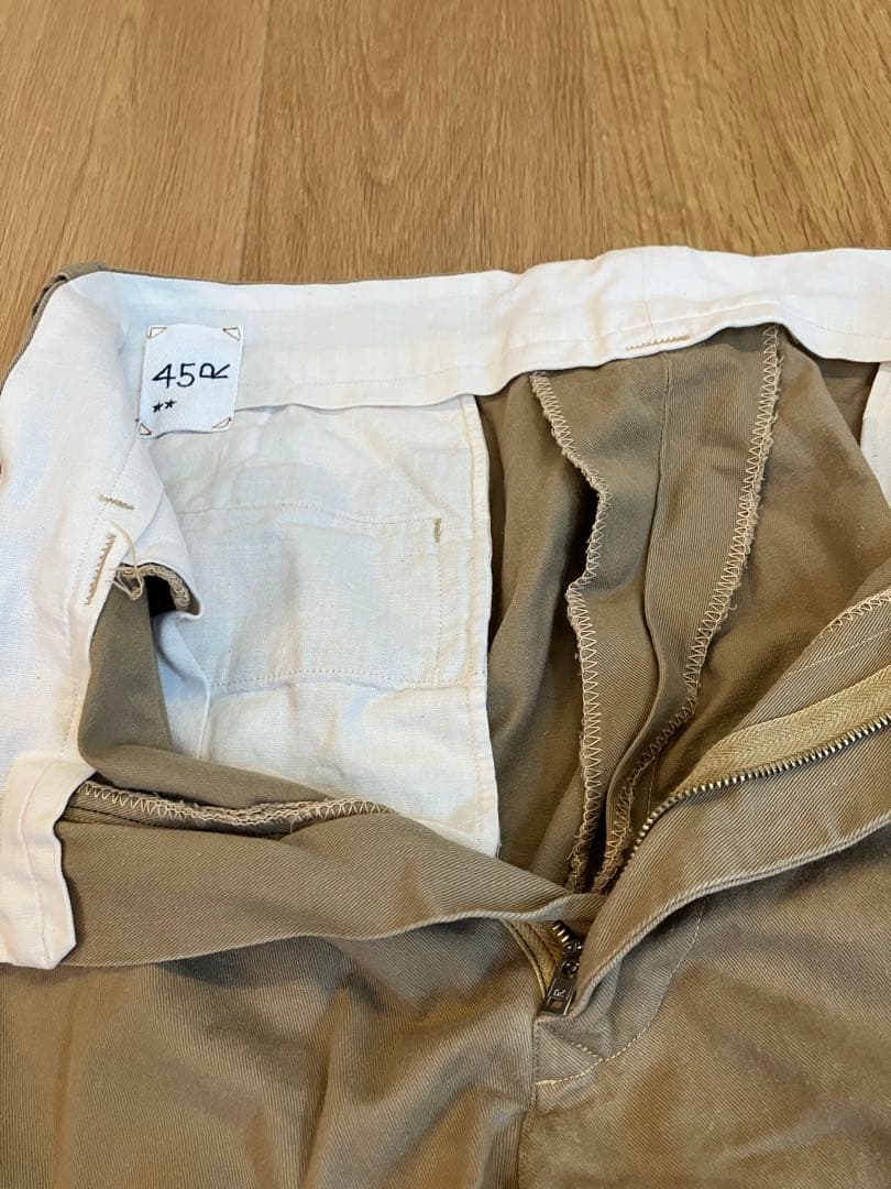 45r ベージュ チノパン 45Rチノの908ニームパンツ: WOMEN｜45R