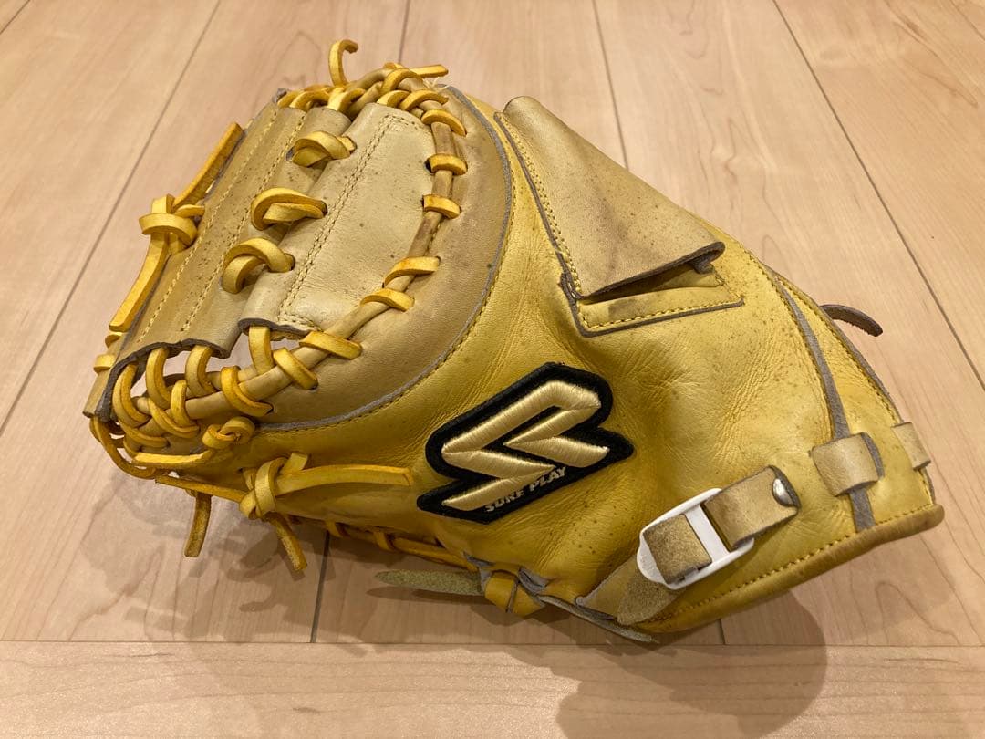 左投げ　キャッチャーミット　即戦力　シュアプレイ 軟式 ハタケヤマ（HATAKEYAMA） 【左投げ用】 SUREPLAY（シュアプレイ