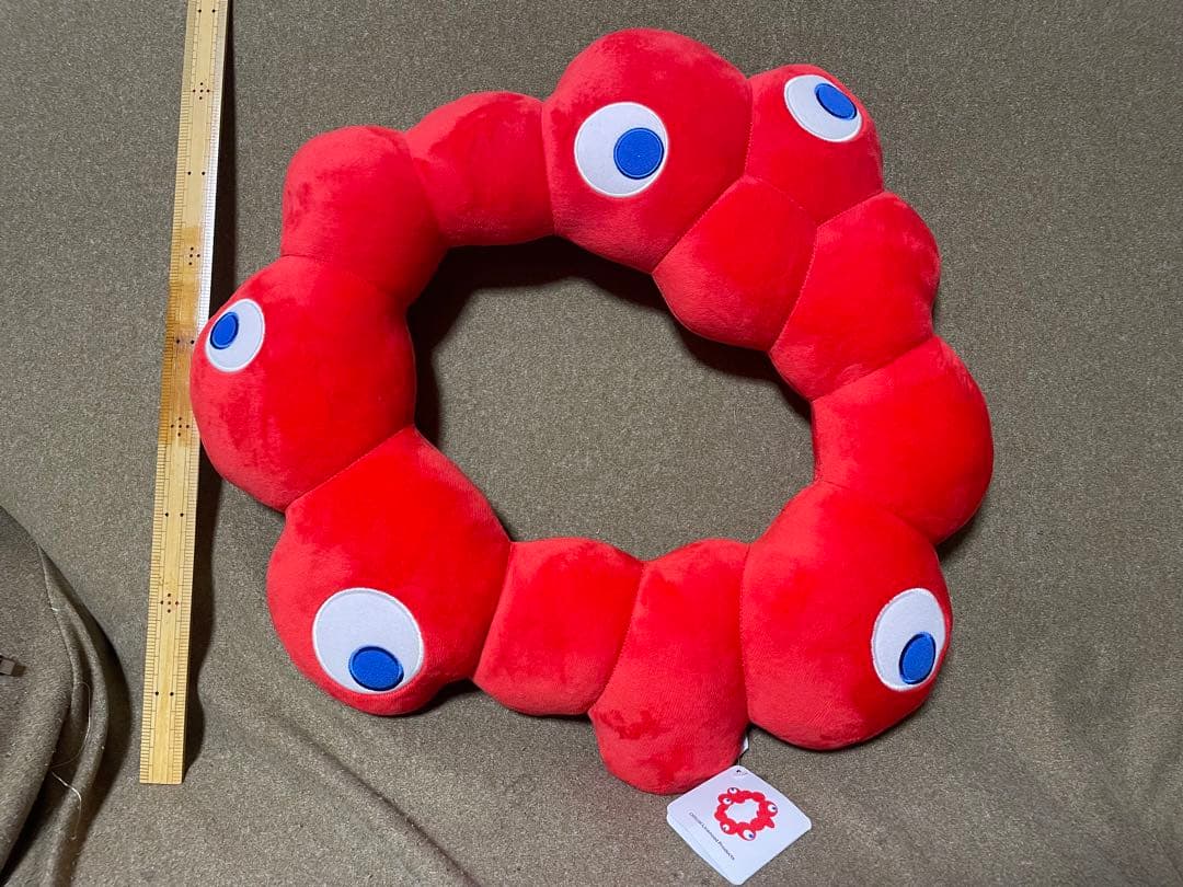 大阪万博】ミャクミャク なりきりクッション 顔ハメ 目玉 破れあり