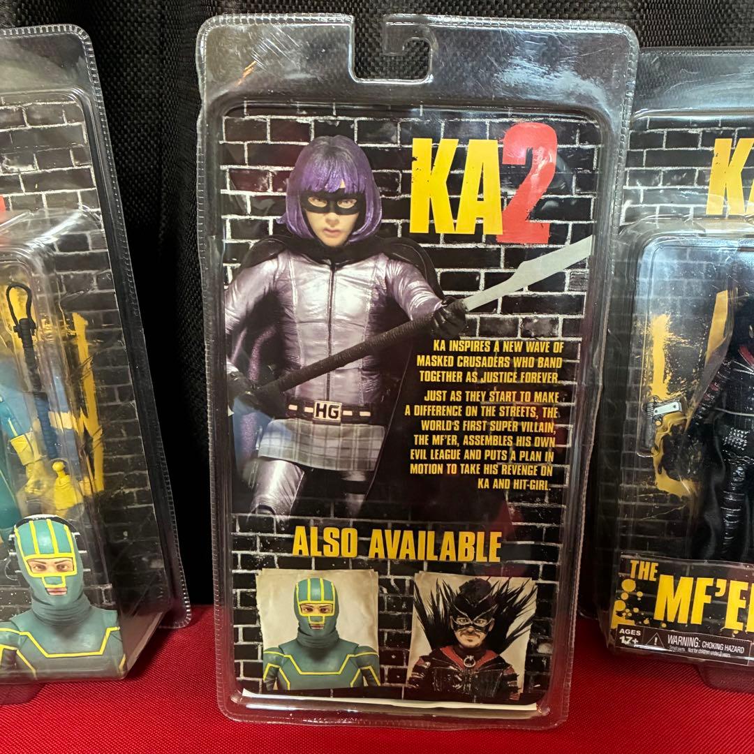 NECA KICK-ASS2 キック・アス フィギュア3体セット - メルカリ