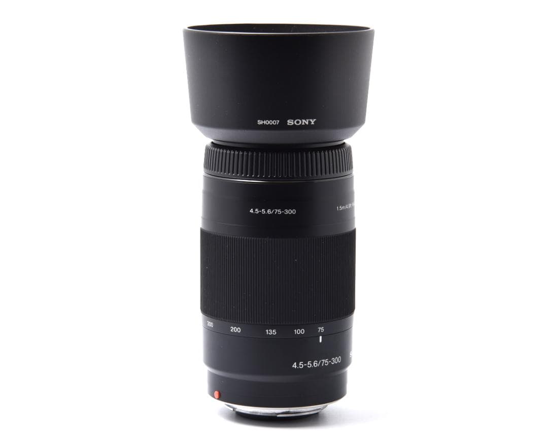 SONY 75-300mm F4.5-5.6 αAマウント 元箱フィルター付