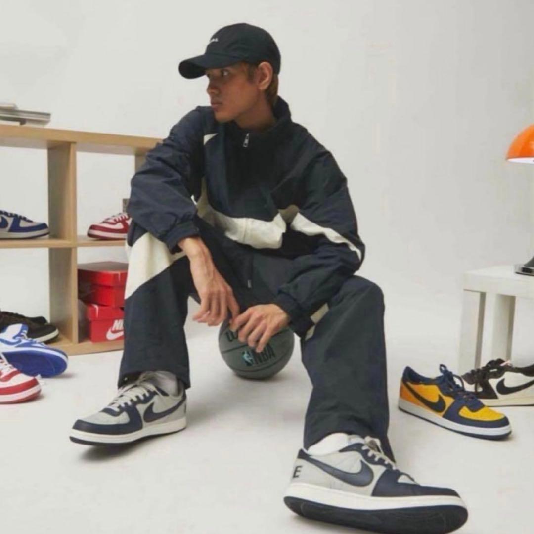 NIKE ビッグスウッシュ ウーブンセットアップ XLサイズ 新品未使用