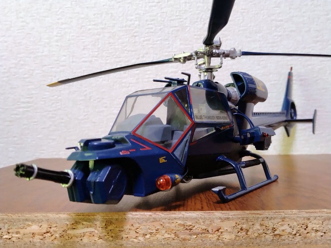 ブルーサンダー 1/32 プラモデル完成品(ジャンク扱い)|mercariメルカリ