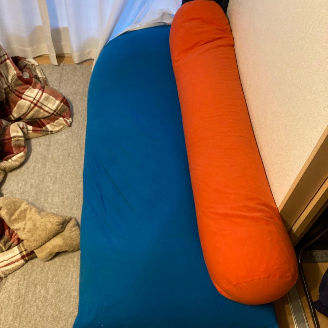 12月6日発送】【匿名配送】Yogibo ビーズクッションアクアブルーマックス