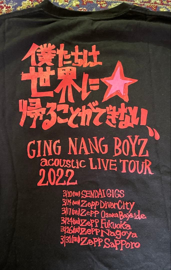 銀杏BOYZ × Jun Inagawa Tシャツ 2022