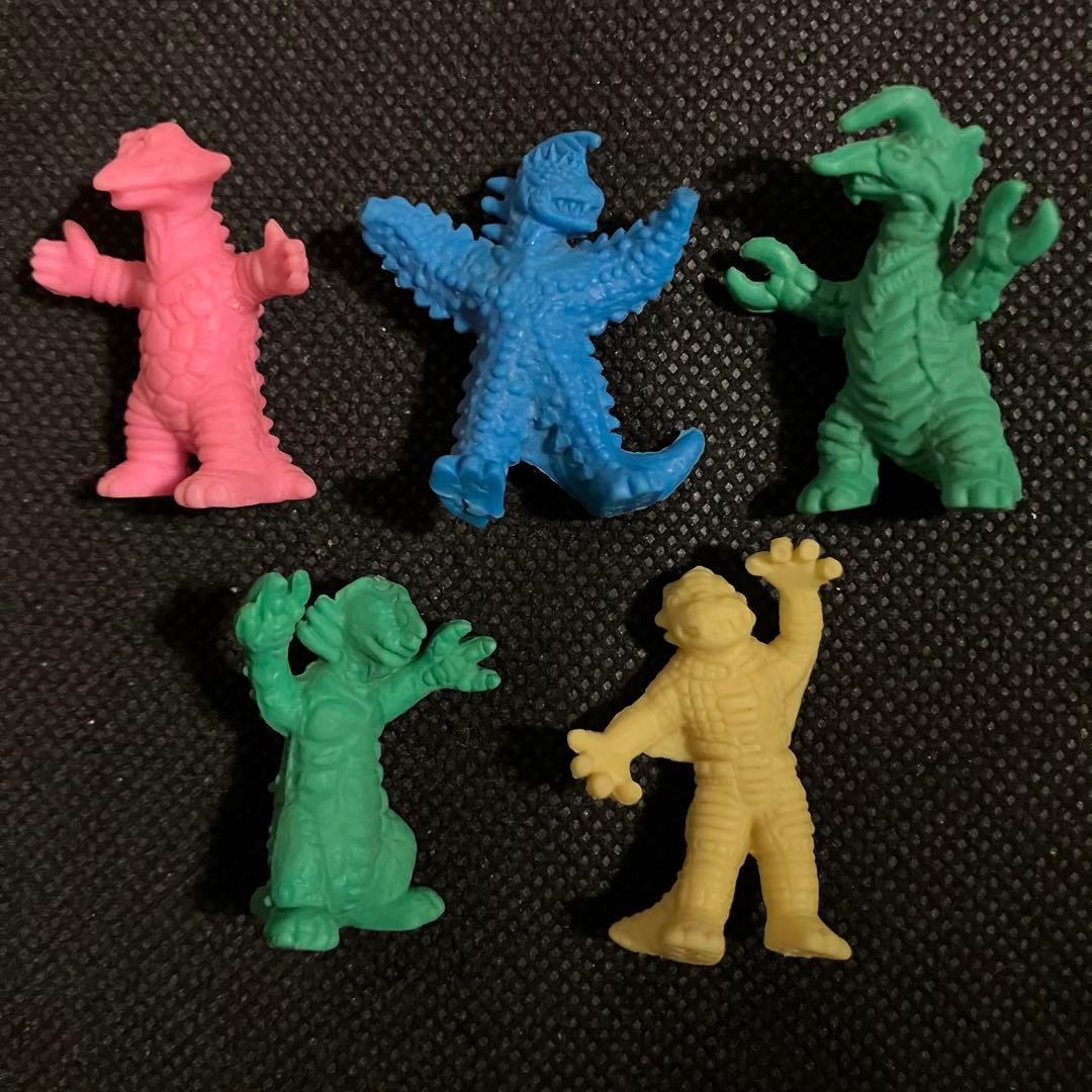 メガロマン怪獣消しゴム 5個セット 1979年 - メルカリ