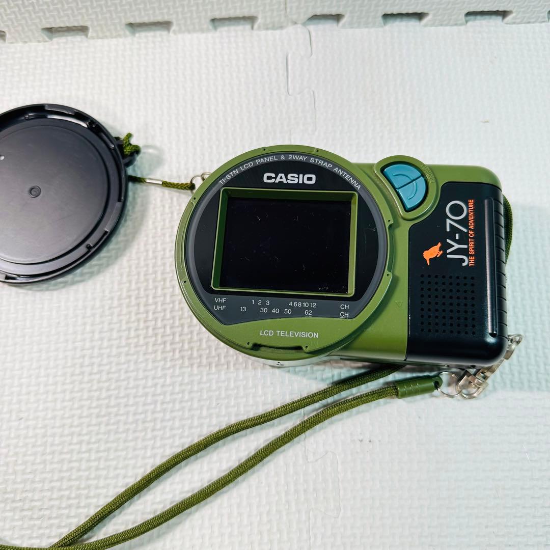 CASIO カシオ アナログ小型液晶テレビ JY-70 - メルカリ